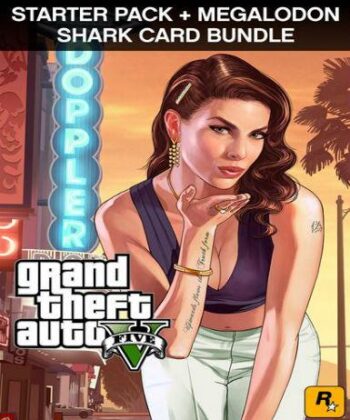 Grand Theft Auto V GTA + Megalodon Shark Cash Card