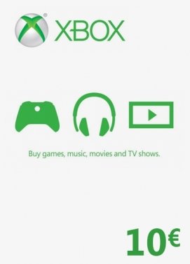 XBOX Live Gift Card €10 Xbox One (Germany)
