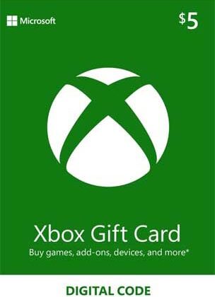 Xbox Live Gift Card $5 (NA)