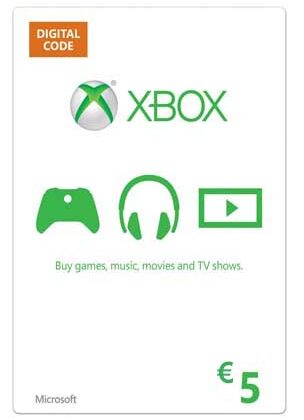 Xbox Live Gift Card €5 (EU)